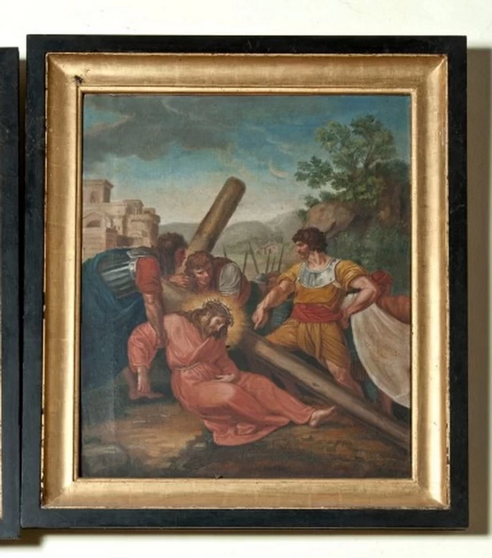 Via crucis - Gesù Cristo cade la seconda volta